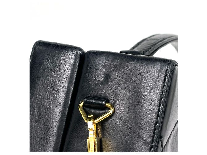 Borsa a mano Chanel in pelle nera Nero - vista 5
