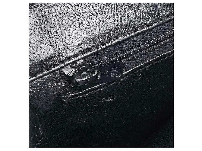 Borsa a tracolla Chanel in pelle nera Nero - vista 9