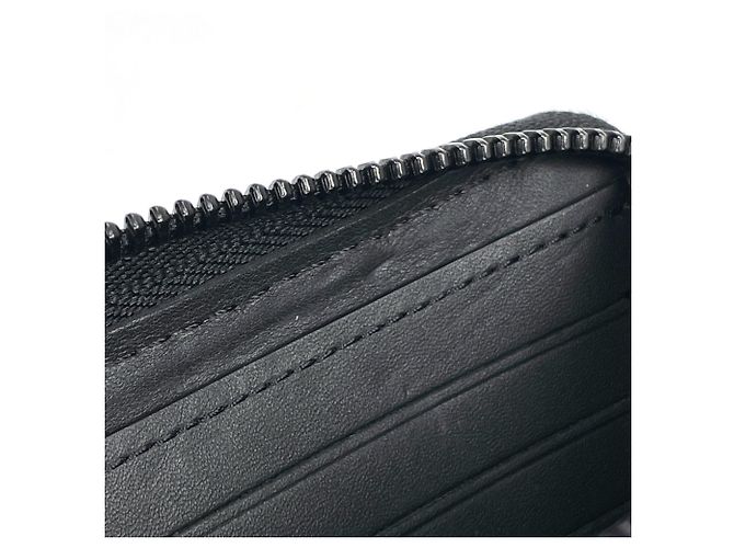 Louis Vuitton Zippy Wallet - Black Monogram - view 5