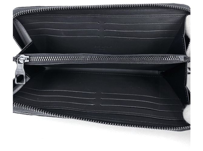 Louis Vuitton Zippy Wallet - Black Monogram - view 6