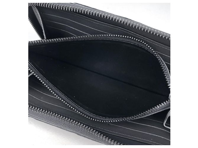Louis Vuitton Zippy Wallet - Black Monogram - view 7