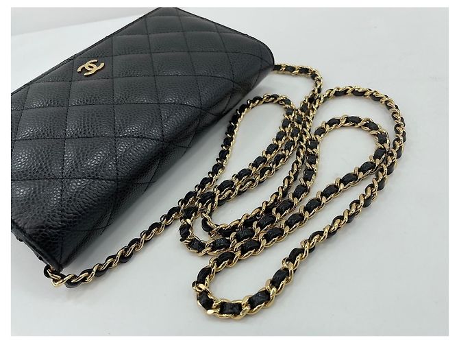 Borsa a tracolla Chanel Matelassé Nero - vista 10