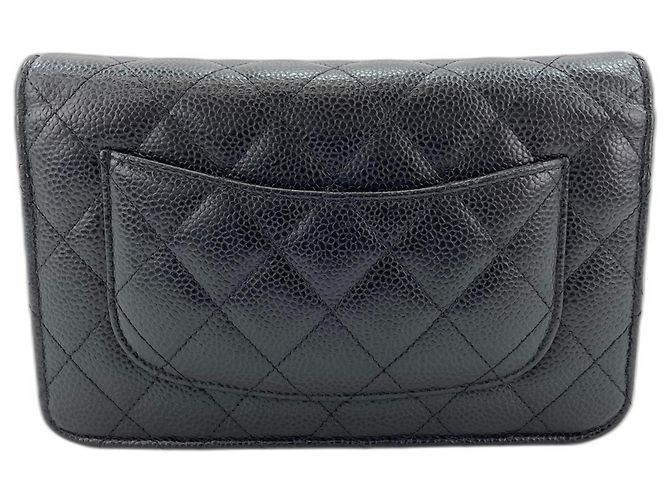 Borsa a tracolla Chanel Matelassé Nero - vista 3