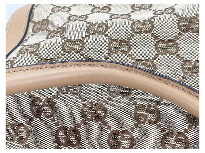 Borsa Tote Gucci Abbey in beige - vista 10
