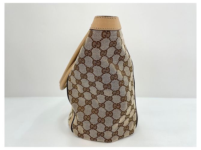 Borsa Tote Gucci Abbey in beige - vista 4