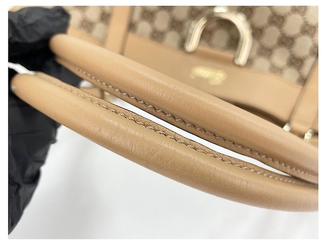 Borsa Tote Gucci Abbey in beige - vista 9