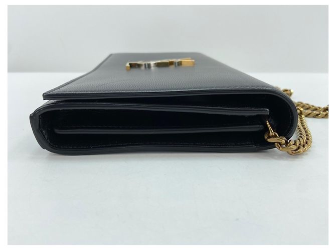 Borsa a tracolla Yves Saint Laurent Saint Laurent Paris Nero - vista 3