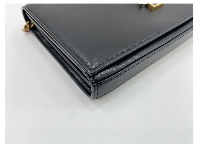 Borsa a tracolla Yves Saint Laurent Saint Laurent Paris Nero - vista 6