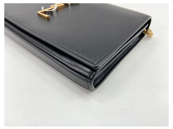 Borsa a tracolla Yves Saint Laurent Saint Laurent Paris Nero - vista 7