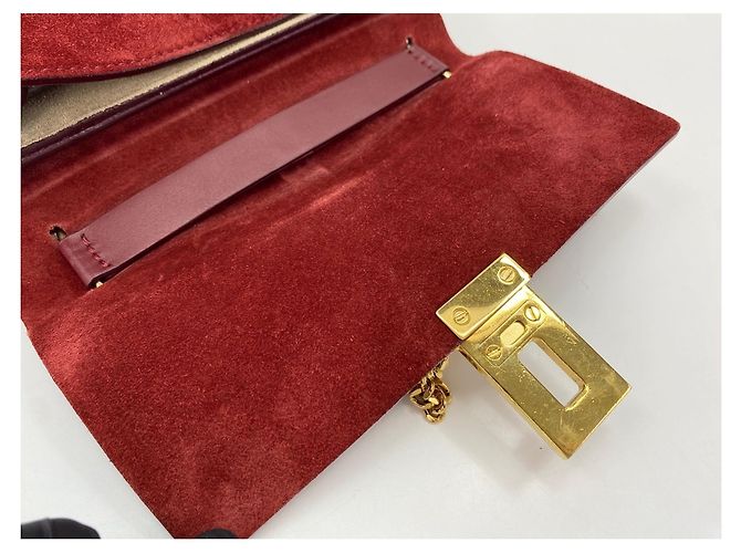 Borsa a tracolla Chloé Drew in rosso - vista 11