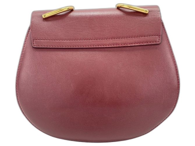 Borsa a tracolla Chloé Drew in rosso - vista 3