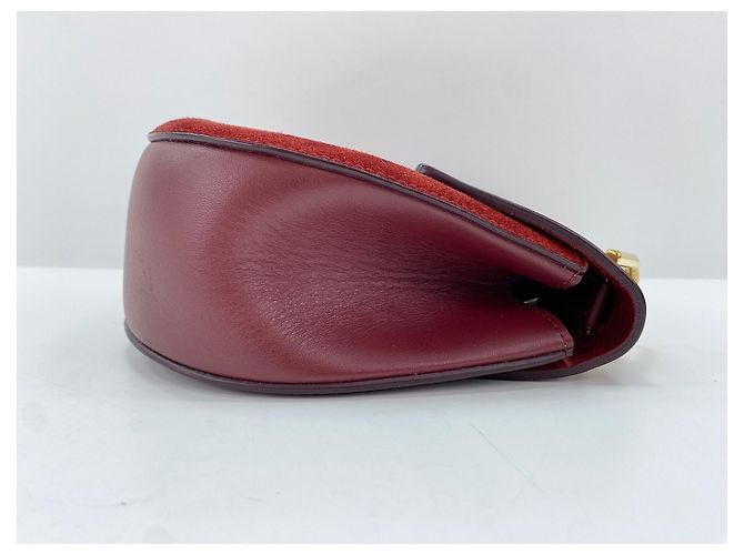 Borsa a tracolla Chloé Drew in rosso - vista 6