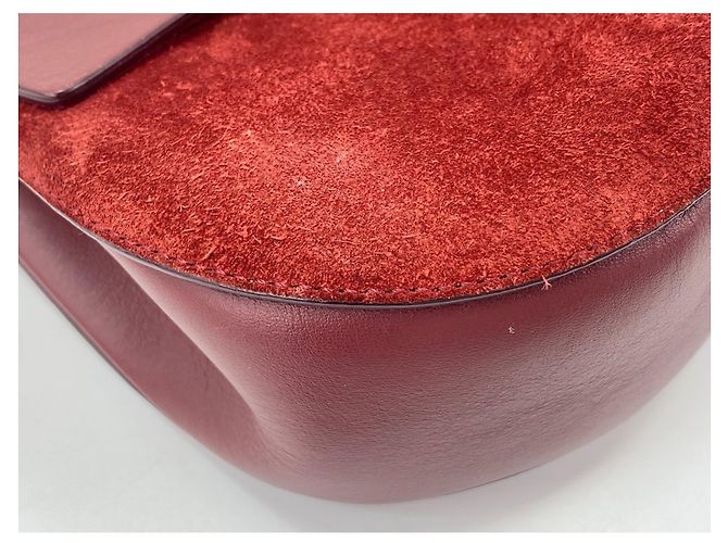 Borsa a tracolla Chloé Drew in rosso - vista 9