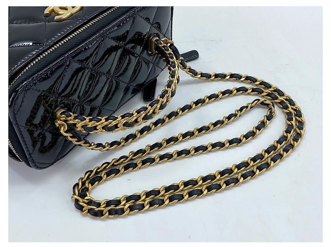 Borsa a tracolla Chanel Matelassé Nero - vista 10