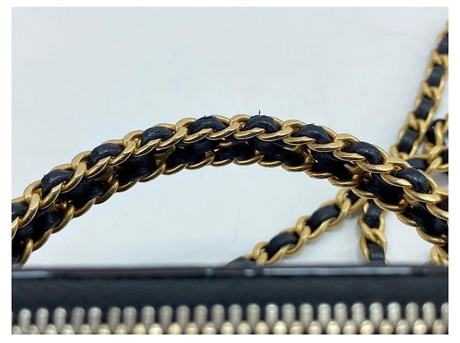 Borsa a tracolla Chanel Matelassé Nero - vista 11