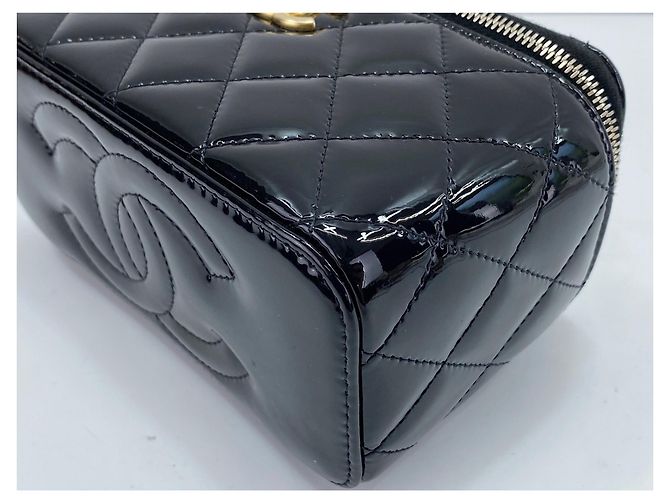 Borsa a tracolla Chanel Matelassé Nero - vista 9