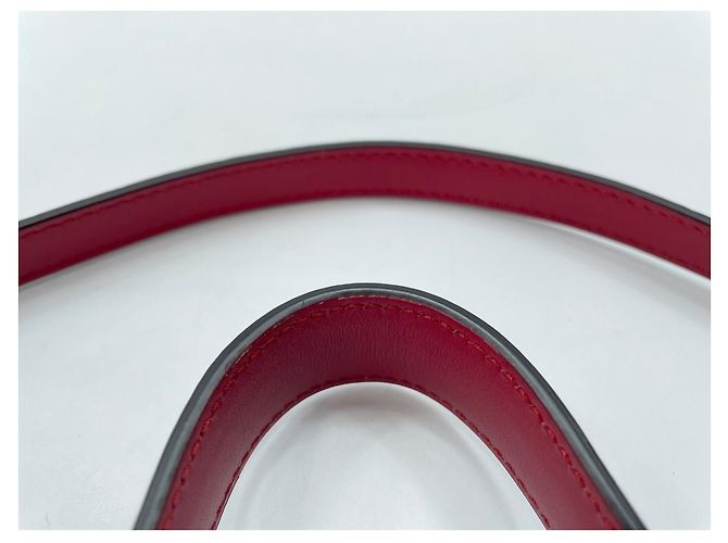 Borsa a tracolla Gucci GG Marmont Mini Top Handle Rosso - vista 10