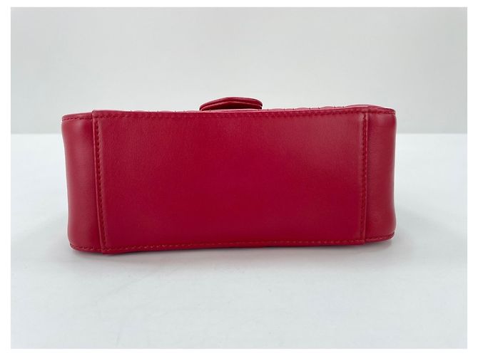 Borsa a tracolla Gucci GG Marmont Mini Top Handle Rosso - vista 6