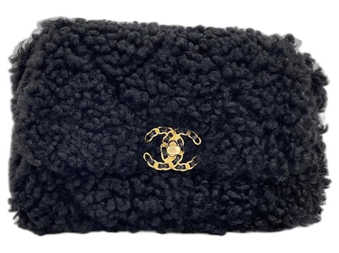 Borsa a tracolla Chanel nera Nero - vista 2