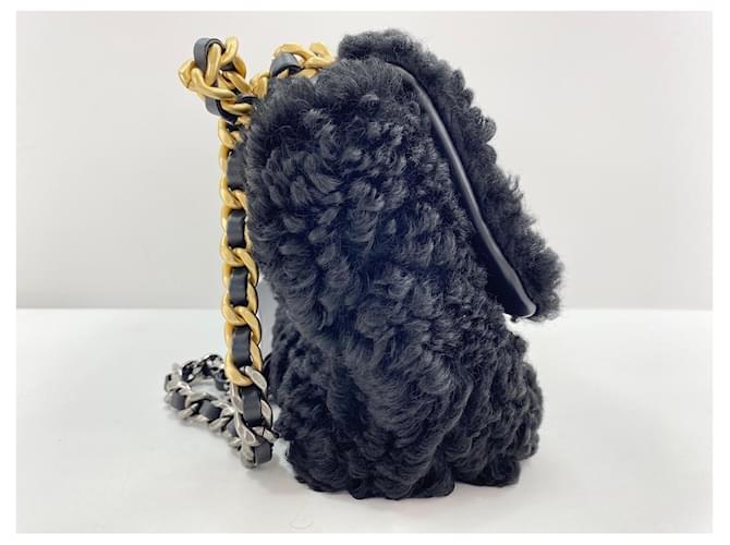 Borsa a tracolla Chanel nera Nero - vista 5