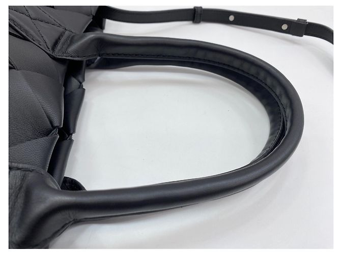 Borsa a tracolla Bottega Veneta nera Nero - vista 10