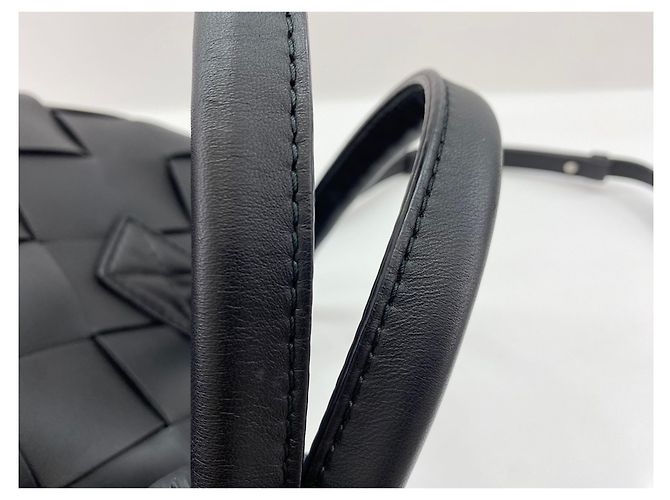 Borsa a tracolla Bottega Veneta nera Nero - vista 11