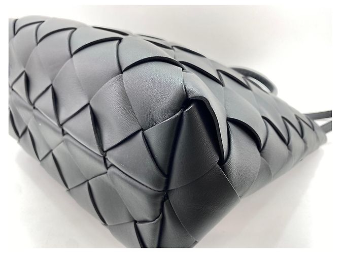Borsa a tracolla Bottega Veneta nera Nero - vista 9