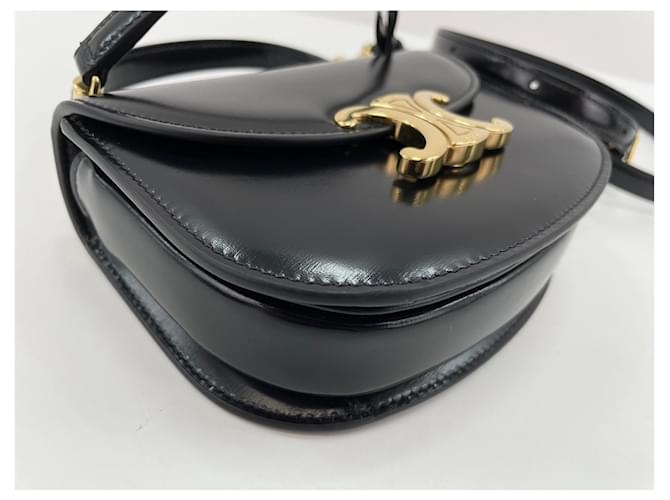 Céline Borsa a tracolla Celine Mini Buzas Nero - vista 9