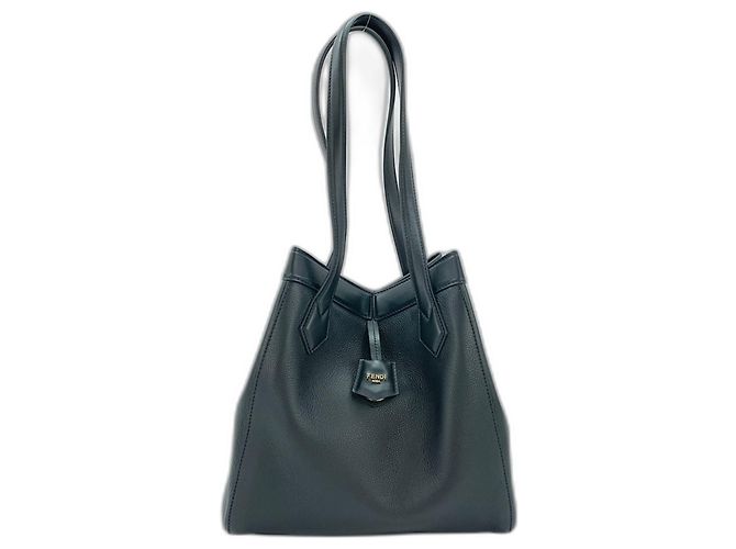 Fendi Origami Tote Bag Schwarz - Ansicht 2