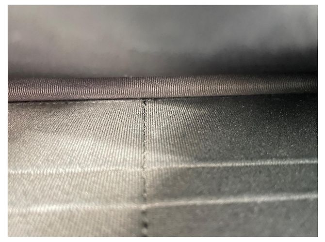 Borsa a tracolla Chanel Matelassé in nero - vista 12