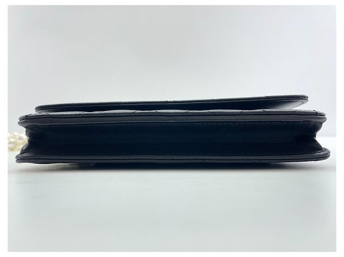 Borsa a tracolla Chanel Matelassé in nero - vista 7