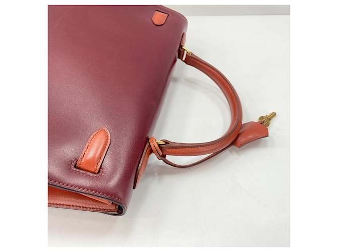 Hermès Borsa Hermes Kelly 32 Marrone - vista 11