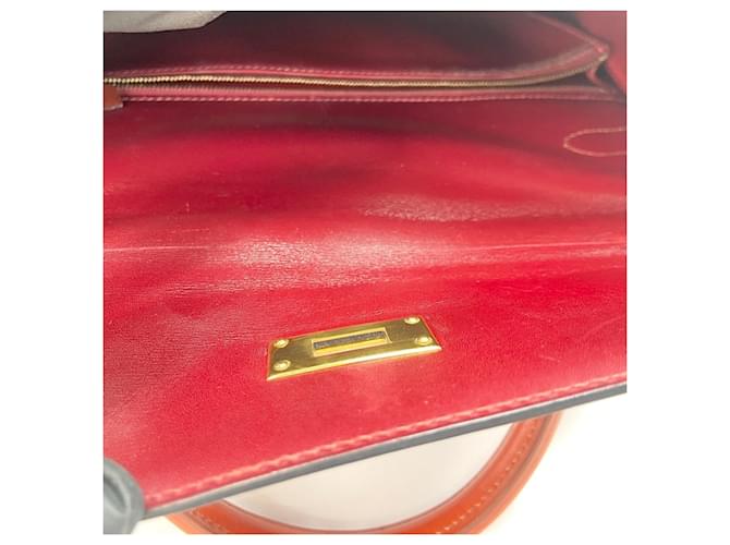 Hermès Borsa Hermes Kelly 32 Marrone - vista 12