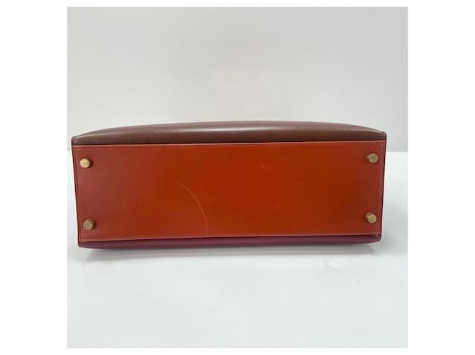 Hermès Borsa Hermes Kelly 32 Marrone - vista 7