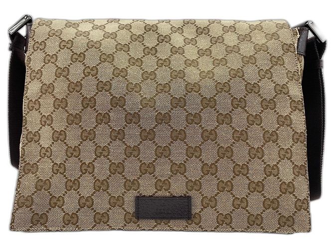 Borsa a tracolla Gucci marrone usata - vista 2