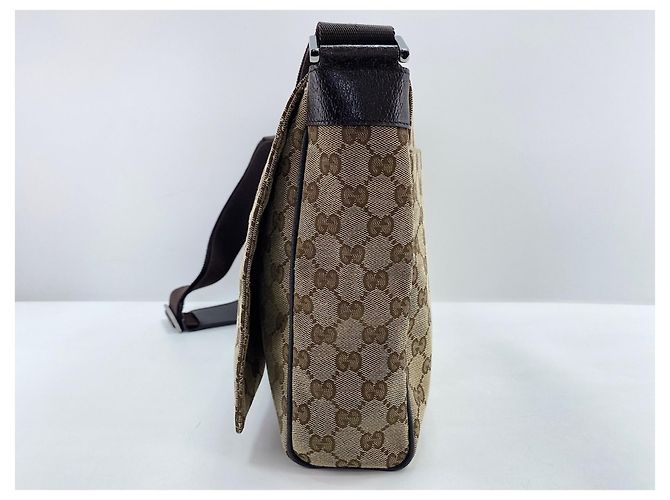 Borsa a tracolla Gucci marrone usata - vista 5
