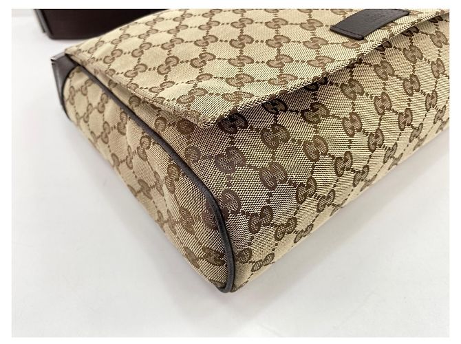 Borsa a tracolla Gucci marrone usata - vista 8