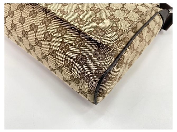 Borsa a tracolla Gucci marrone usata - vista 9