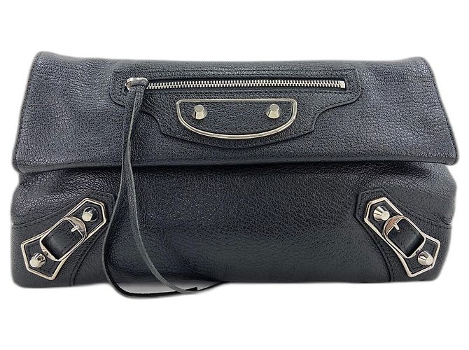 Borsa a tracolla Envelope Balenciaga Nero - vista 2