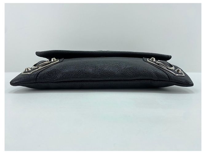 Borsa a tracolla Envelope Balenciaga Nero - vista 7