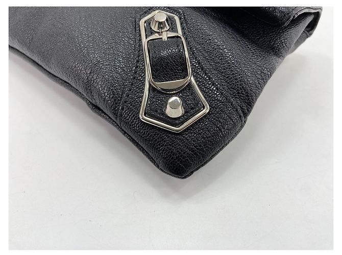 Borsa a tracolla Envelope Balenciaga Nero - vista 9