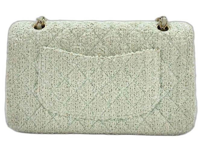 Borsa a tracolla Chanel Matelassé in blu - vista 2