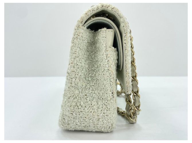 Borsa a tracolla Chanel Matelassé in blu - vista 3