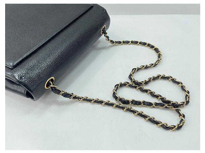 Borsa a tracolla Chanel Trapeze, Black Nero - vista 11