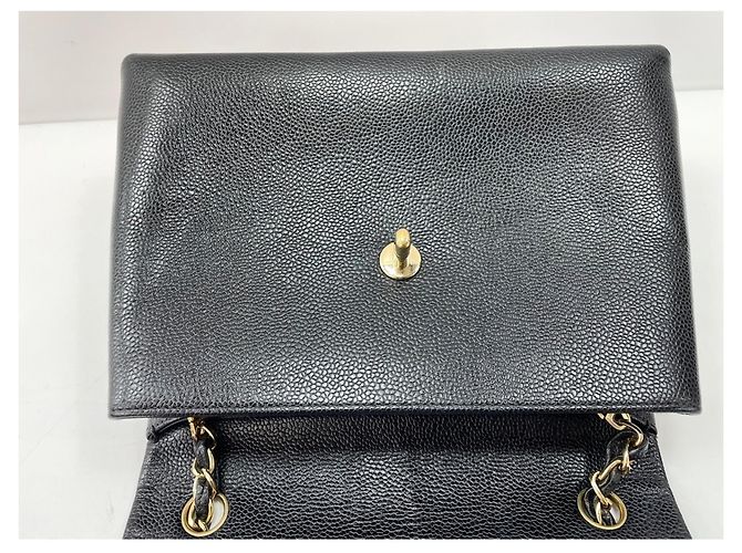 Borsa a tracolla Chanel Trapeze, Black Nero - vista 13