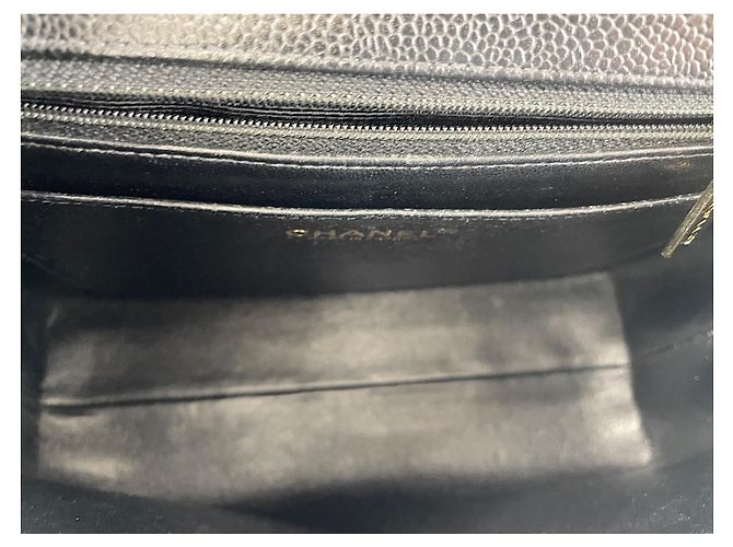 Borsa a tracolla Chanel Trapeze, Black Nero - vista 14