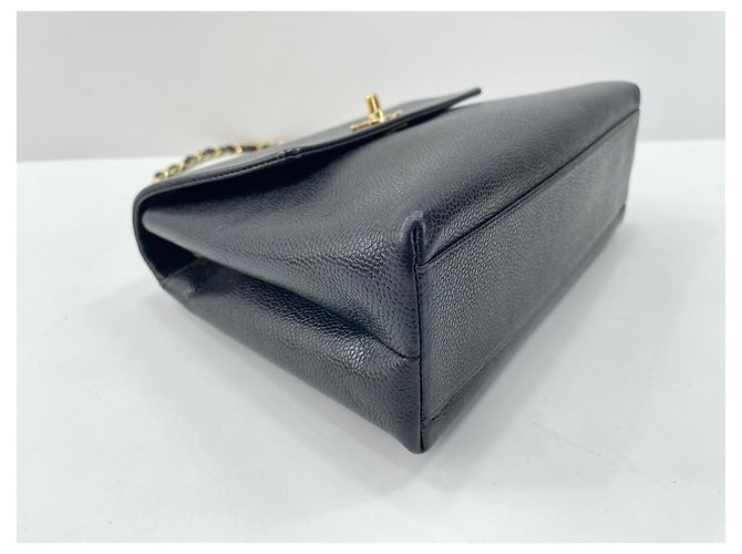 Borsa a tracolla Chanel Trapeze, Black Nero - vista 8