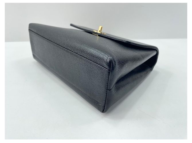 Borsa a tracolla Chanel Trapeze, Black Nero - vista 9