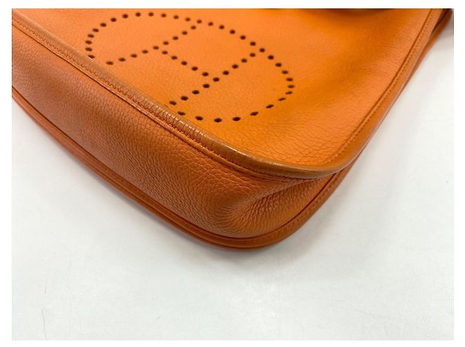 Hermès Borsa a tracolla Hermes Evelyne 2 Arancione - vista 9