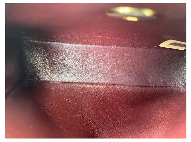Borsa a tracolla Chanel Mini Matelassé Nero - vista 11